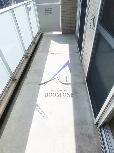 ライツ福助のバルコニー|バルコニーです。