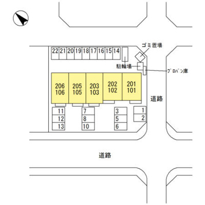 【区画図】 | メゾン・ド・プリマ
