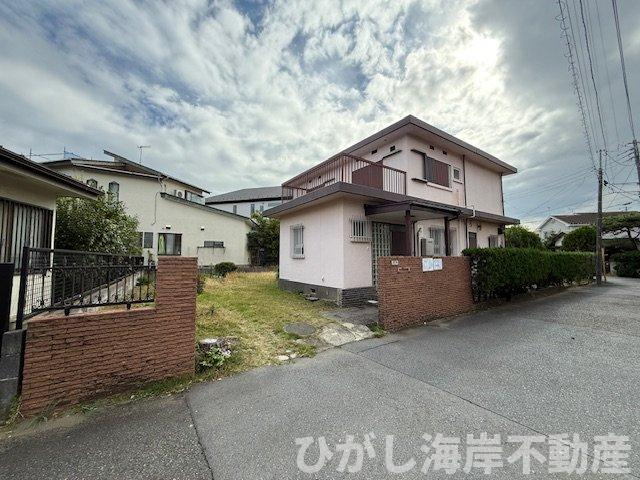 茅ヶ崎市美住町　売地　　全2区画の外観|古家有　現地外観