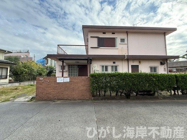 茅ヶ崎市美住町　売地　　全2区画の外観|古家有　現地外観