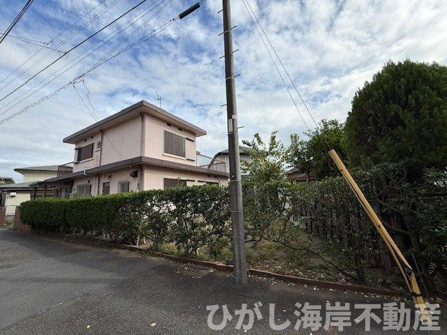 茅ヶ崎市美住町　売地　　全2区画の外観|古家有　現地外観