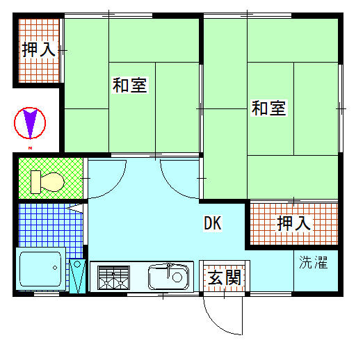 横浜市神奈川区松見町2丁目のアパートの画像