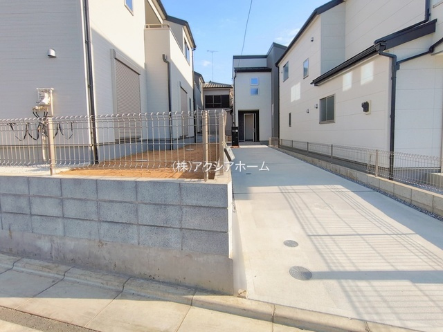 所沢市北野南1丁目・全4棟　新築一戸建　4号棟の駐車場|現地写真（2026年1月20日撮影）