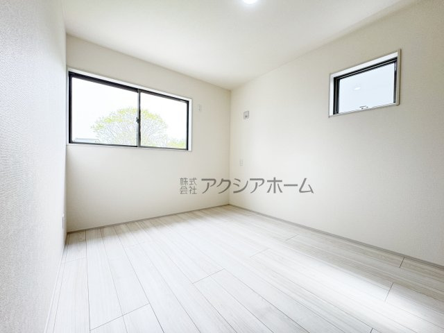 所沢市北野南1丁目・全4棟　新築一戸建　4号棟の洋室|洋室　6.0帖（北側）