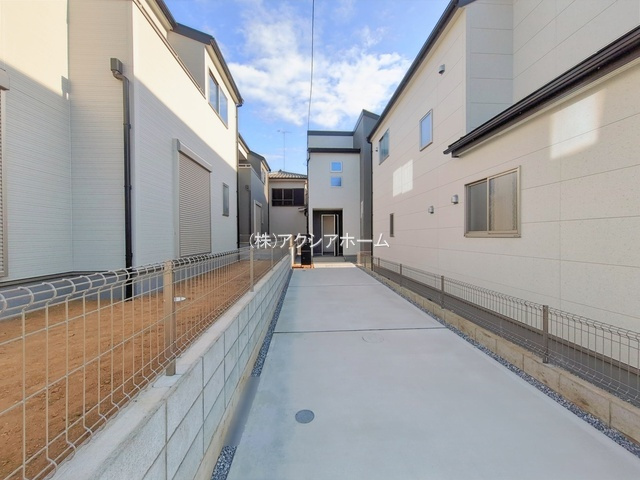 所沢市北野南1丁目・全4棟　新築一戸建　4号棟の駐車場|現地写真（2026年1月20日撮影）