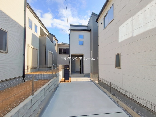 所沢市北野南1丁目・全4棟　新築一戸建　4号棟の駐車場|現地写真（2026年1月20日撮影）