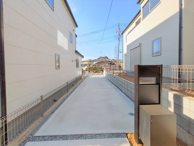 所沢市北野南1丁目・全4棟　新築一戸建　4号棟の駐車場|現地写真（2026年1月20日撮影）