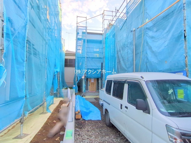 所沢市北野南1丁目・全4棟　新築一戸建　4号棟の外観|現地写真（2025年12月16日撮影）