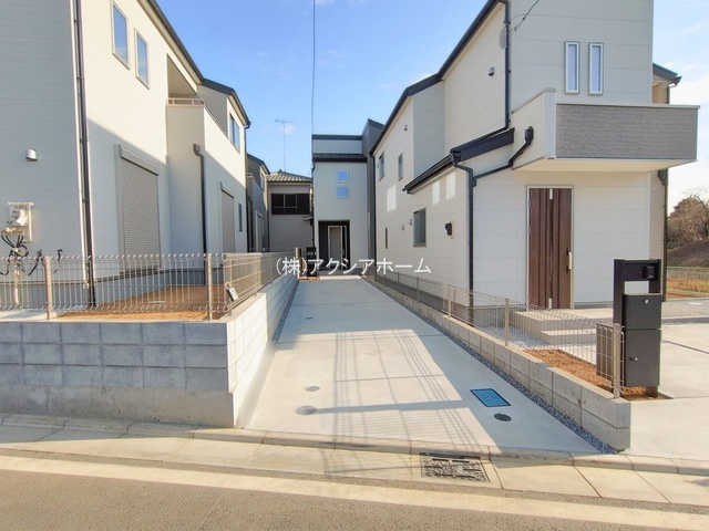 所沢市北野南1丁目・全4棟　新築一戸建　4号棟の駐車場|現地写真（2026年1月20日撮影）