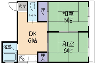 【間取り】 | 高木レジデンス