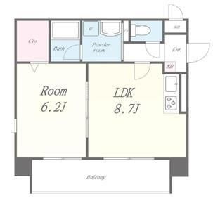 グランディール浅草の間取り