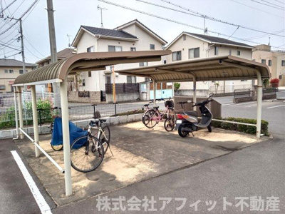 【その他共用部分】 | セジュール・フレア B棟 | 屋根付き駐輪場