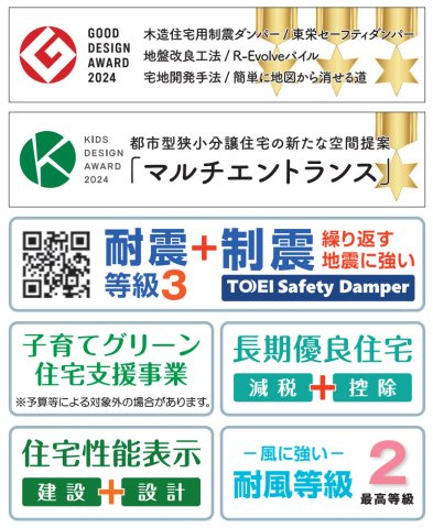 横浜市磯子区杉田8丁目 新築戸建て【仲介手数料無料】カースペース3台
