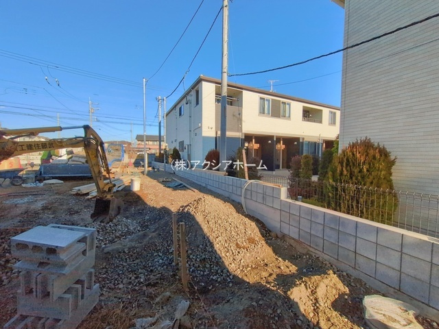 所沢市小手指南4丁目・全5棟　新築一戸建　3号棟の玄関|現地写真（2026年1月8日撮影）