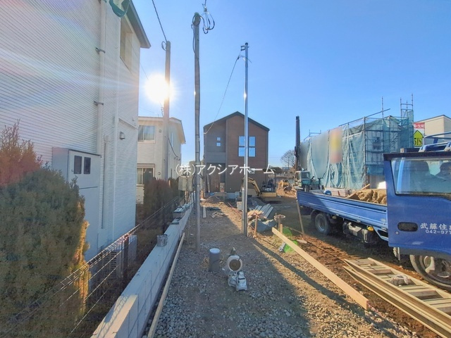 所沢市小手指南4丁目・全5棟　新築一戸建　3号棟の外観|現地写真（2026年1月8日撮影）