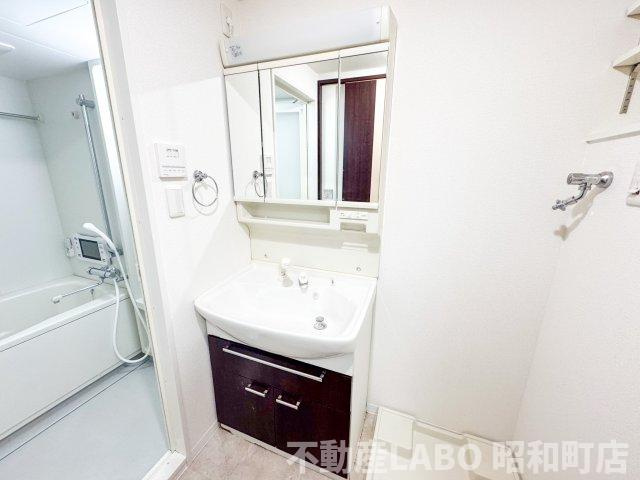 フレンシアノイエ難波南の洗面所