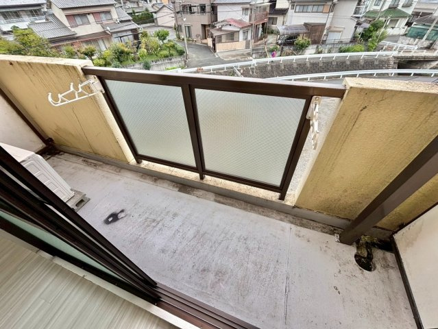 オーキッドコートのバルコニー