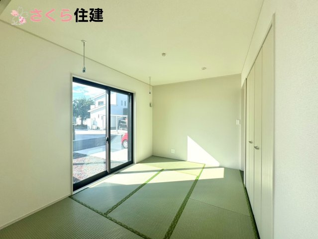 いろどりアイタウン栃木市箱森町22　2号棟の和室|和室！来客用の応接室など、ライフスタイルに合わせてお使いいただけます。