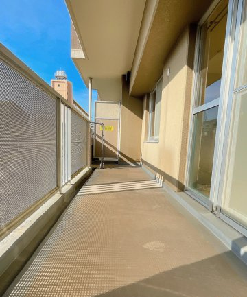 コーシャハイツ中加賀屋のバルコニー