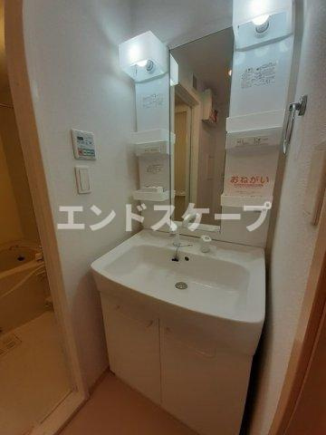 グラン・ソレイユⅠの洗面所|高崎、前橋のお部屋探しはエンドスケープまで！お客様の理想お聞かせ下さい♪