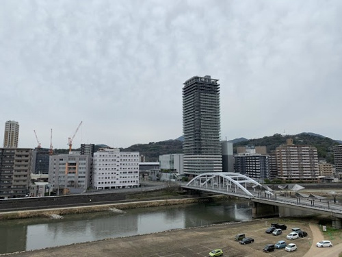 熊本市中央区本山３丁目の賃貸マンションの展望