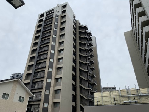 熊本市中央区本山３丁目の賃貸マンションの外観