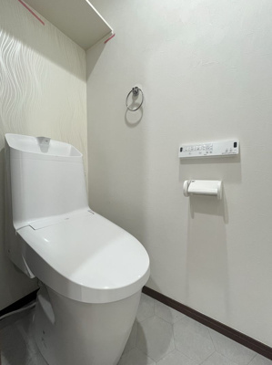 【トイレ】 | THE NOBLES 戸畑Ⅰ | ゆったりとした空間のトイレです