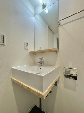 trias228　デザイナーズ　敷金礼金0　ペット相談　角部屋の洗面所