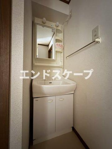 リバーサイドビューＢの洗面所|高崎、前橋のお部屋探しはエンドスケープまで！お客様の理想お聞かせ下さい♪