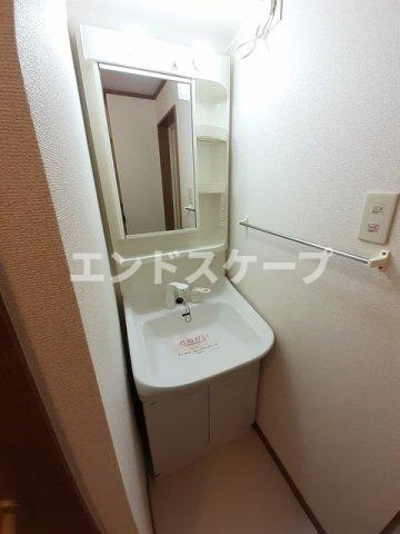 リバーサイドビューＢの洗面所|高崎、前橋のお部屋探しはエンドスケープまで！お客様の理想お聞かせ下さい♪