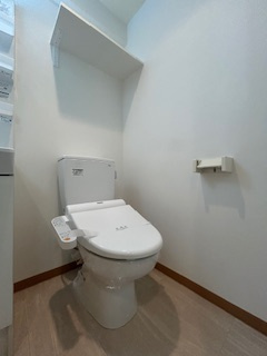 アリビオ千里豊津のトイレ|シンプルで使いやすいトイレです