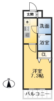 アリビオ千里豊津の間取り