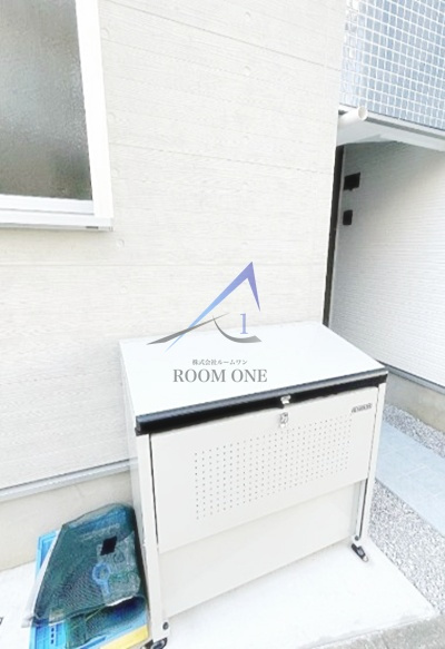 フルールのその他共用部分|敷地内ゴミ置き場です。