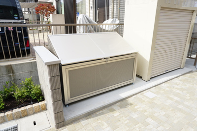 【その他共用部分】 | マルベリー草戸 | 敷地内ゴミ置場