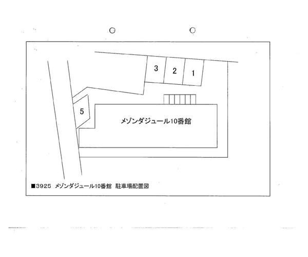 メゾンダジュール１０番館 の区画図