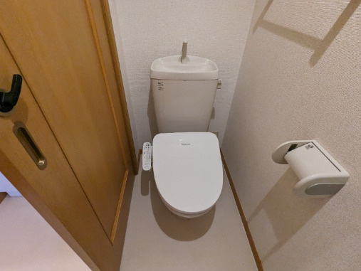 熊本市南区土河原町のアパートのトイレ