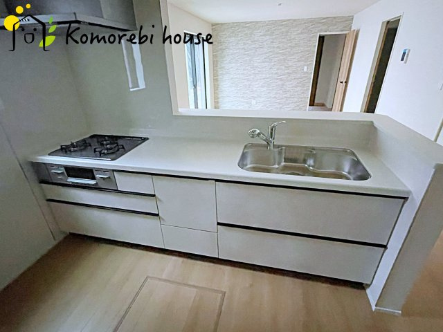 さいたま市北区今羽町　3期　新築一戸建て　グラファーレ　07のキッチン|26.2.16　撮影済み