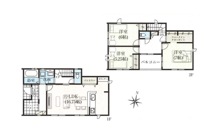 さいたま市北区今羽町　3期　新築一戸建て　グラファーレ　07