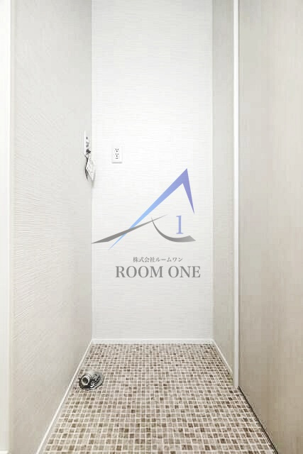 メゾン・ド・プティの設備|洗濯機置き場です。