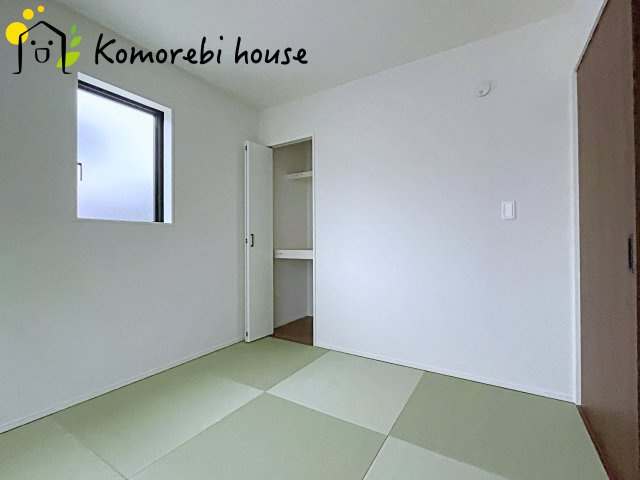 さいたま市北区今羽町　3期　新築一戸建て　グラファーレ　08の和室|26.2.16　撮影済み