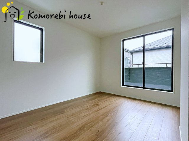 さいたま市北区今羽町　3期　新築一戸建て　グラファーレ　08の寝室|26.2.16　撮影済み