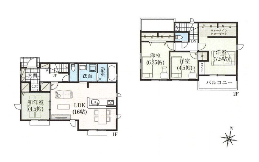 さいたま市北区今羽町　3期　新築一戸建て　グラファーレ　08