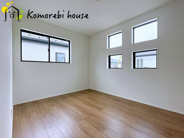 さいたま市北区今羽町　3期　新築一戸建て　グラファーレ　08の洋室|26.2.16　撮影済み