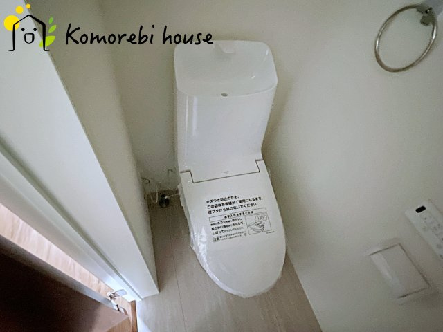 さいたま市北区今羽町　3期　新築一戸建て　グラファーレ　08のトイレ|26.2.16　撮影済み