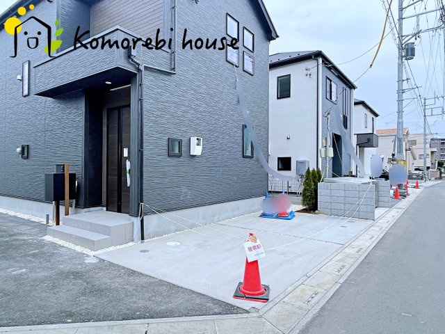 さいたま市北区今羽町　3期　新築一戸建て　グラファーレ　08の駐車場|26.2.16　撮影済み