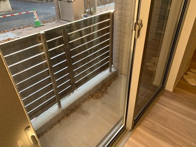 フォレ三鷹本村公園のバルコニー