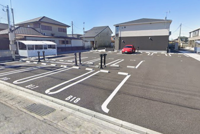 クレーネＡ棟の駐車場