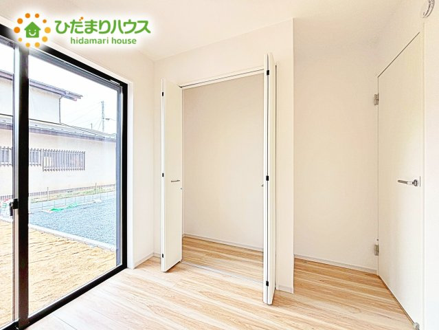 【収納】 | 水戸市酒門町15期　新築戸建　2号棟 | 全居室収納スペースあり！荷物が多くても十分に納まります(^^♪