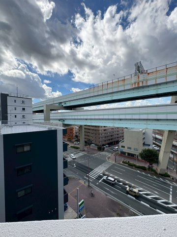 福岡市博多区堅粕３丁目の賃貸マンションの展望