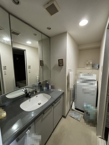 中古マンション　バンベール向山公園の独立洗面台|洗面